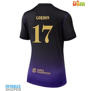 Billiga Barcelona Anthony Gordon #17 Bortatröja Dam 2026-27 Kortärmad